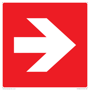 Right arrow (white on red background)